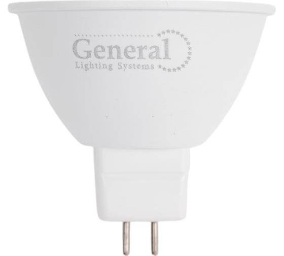 Лампа светодиодная General Lighting Systems GLDEN-MR16DIF10-230-GU5.3-4500 661590 1