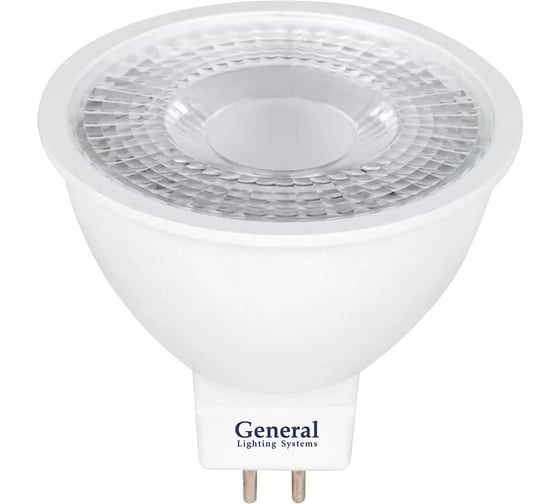 Лампа светодиодная General Lighting Systems GLDEN-MR16-DIF-7-230-GU5.3-6500 661592 1