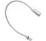 Светильник GTV LED BOSTON, кроватный, 12V/1W, с выключателем, IP20, цвет алюминий, тёплый белый LD-BOS1CBWG-53 1