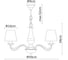 Светильник подвесной Arte Lamp A9368LM-5AB 4