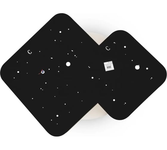 Потолочный светильник Freya Square Черный FR6095CL-L84B