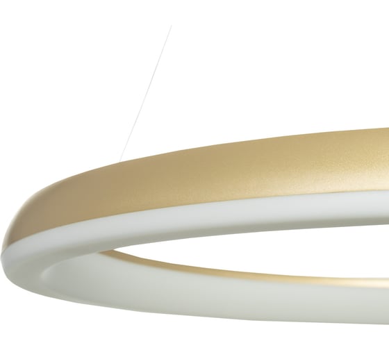 Люстра подвесная Citilux Юпитер LED с пультом Золото CL730B092S