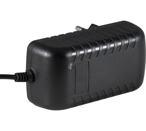 Адаптер сетевой ELF LED 12В, 2A, 24W (черный корпус) со штекером 5,5мм ELFLED-Ad12E024-JH