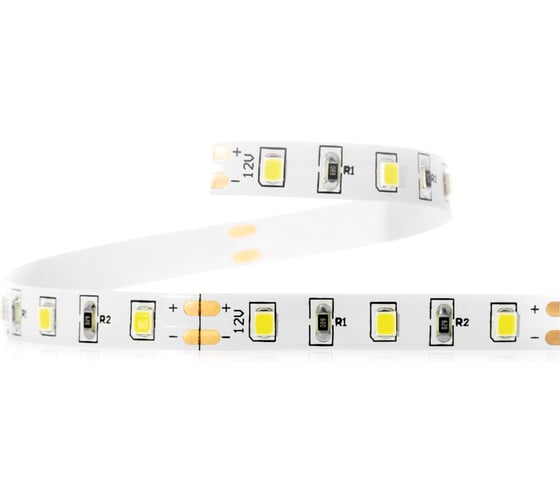Лента светодиодная ELF 300SMD диодов (2835) тип В, 12В, 5м, белый холодный ELF-300SMD2835NWcw-typeB 1