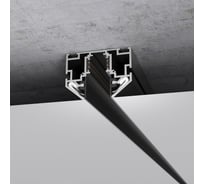 Шинопровод в натяжной потолок Elektrostandard Slim Magnetic с декоративными вставками 2 м черный a067412