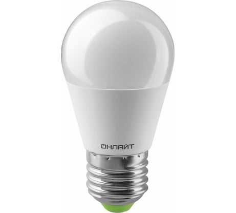 Лампа ОНЛАЙТ 90 424 OLL-G45-9-230-6.5K-E27-FR (PRO 90-240 В) 90424