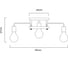 Потолочный светильник Arte Lamp A6001PL-7BK 4