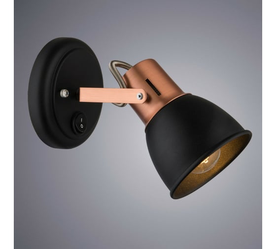 Настенный светильник Arte Lamp A1677AP-1BK