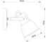 Настенный светильник Arte Lamp A1677AP-1GY 6