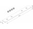 Соединительная планка для шинопровода Elektrostandard Slim Magnetic в натяжной потолок 85204/00 1 шт a068100 2