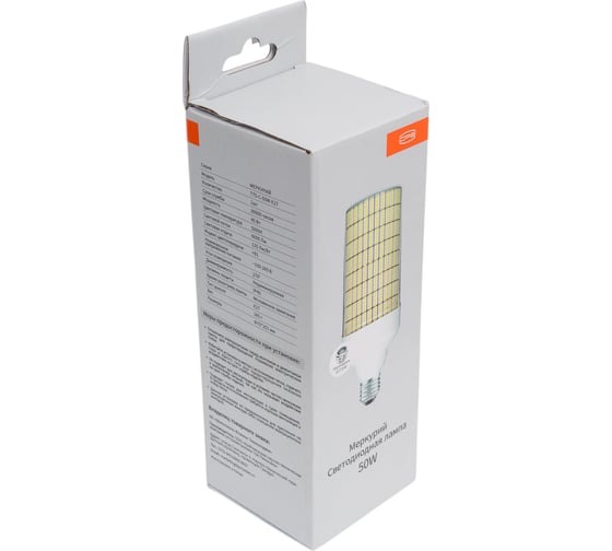 Светодиодная лампа CPS T75-C-50W-E27, 5000К T75-C-50W-E27-5000К, 50W