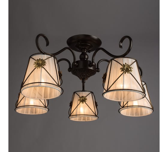 Потолочный светильник Arte Lamp A5495PL-5BR