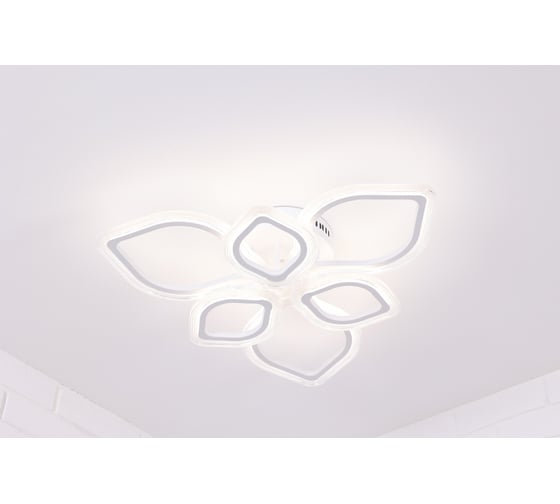 Люстра Schaffner LED 108W IR Riva 3365-3+3 WH IR 1