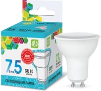 Светодиодная лампа ASD LED-JCDRC-std 7.5Вт, 230В, GU10, 4000К, 675Лм 4690612002323