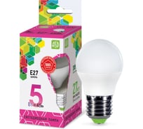 Светодиодная лампа ASD LED-ШАР-std 5Вт, 230В, Е27, 6500К, 450Лм 4690612024561