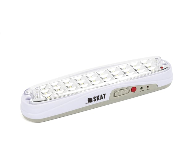 Светильник аварийного освещения SKAT LT-301300-LED-Li-Ion, 30 светодиодов, 1200мАч 2451