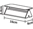 Настенный светильник Arte Lamp A6164AP-1WH 4