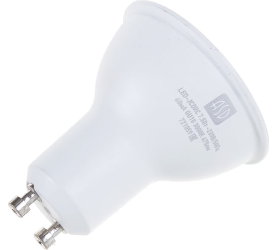 Светодиодная лампа ASD LED-JCDRC-std 7.5Вт, 230В, GU10, 3000К, 675Лм 4690612002361