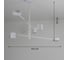 Светильник ElegantLight DZN-1-6-119 БЕЛЫЙ 36326 2