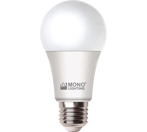 Светодиодная лампа MONO ELECTRIC А60 9.5 Вт E27-45 6500K 1050Lm M1 100-100045-651 1