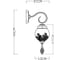 Настенный светильник Arte Lamp A4552AP-1GO 4