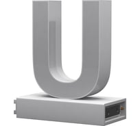 Светодиодная буква U ABCMIX магнитное соединение, 100 мм -U-100-magnetic