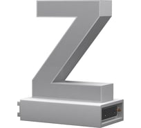 Светодиодная буква Z ABCMIX магнитное соединение, 100 мм -Z-100-magnetic