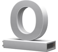 Светодиодная буква О ABCMIX магнитное соединение, 100 мм -О-100-magnetic