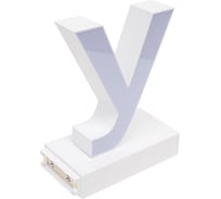 Светодиодная буква У ABCMIX магнитное соединение, 100 мм -У-100-magnetic