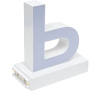Светодиодная буква Ь ABCMIX магнитное соединение, 100 мм -Ь-100-magnetic