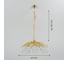 Светильник ElegantLight DZN- GOLD/ЗОЛОТО 12209 6