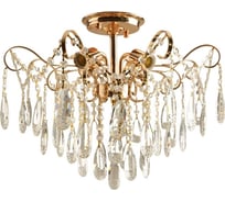 Люстра ЭкономСвет хрустальная 15549/4FGD+CL