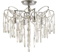 Люстра ЭкономСвет хрустальная 15550/4CR+CL