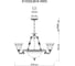 Подвесной светильник Arte Lamp A1032LM-6-3WG 6