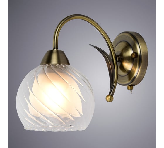 Настенный светильник Arte Lamp A1607AP-1AB