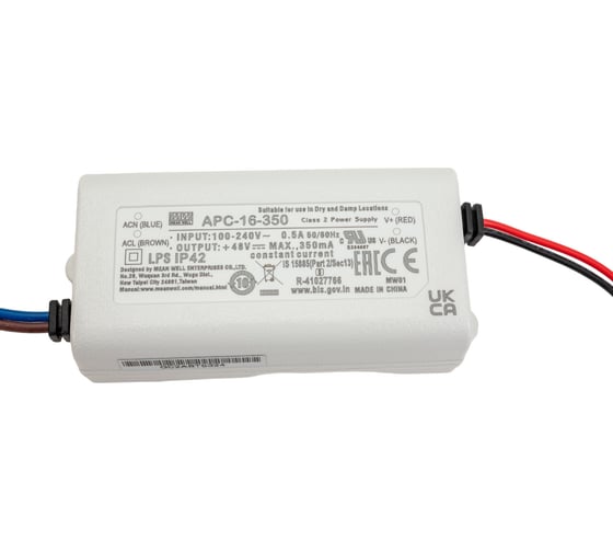LED-драйвер Mean Well APC-16-350 AC-DC 16Вт Т00315869