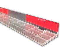 Прозрачная полка ABCMIX 500 мм для магнитной системы на окно -TSWin