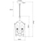 Подвесной светильник Arte Lamp A3938SP-4CC 5
