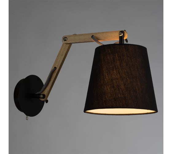 Настенный светильник Arte Lamp A5700AP-1BK