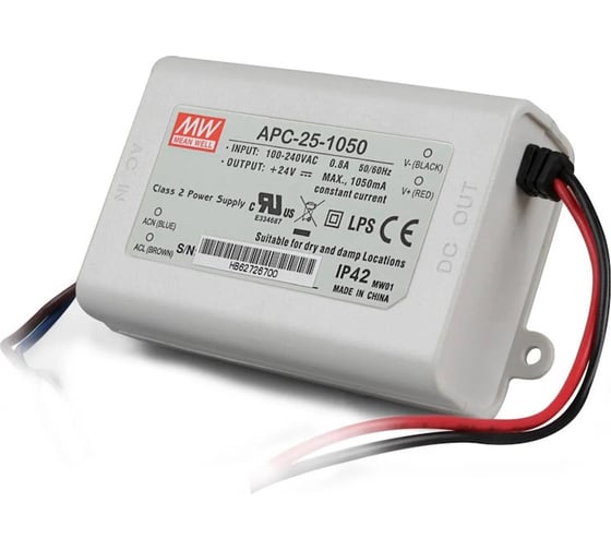 Источник питания Mean Well AC/DC APC-25-1050 Т02039732