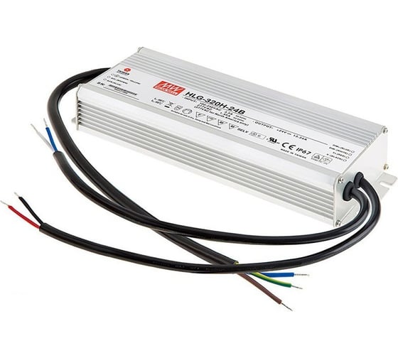 Источник питания Mean Well AC/DC HLG-320H-24B Т00316018
