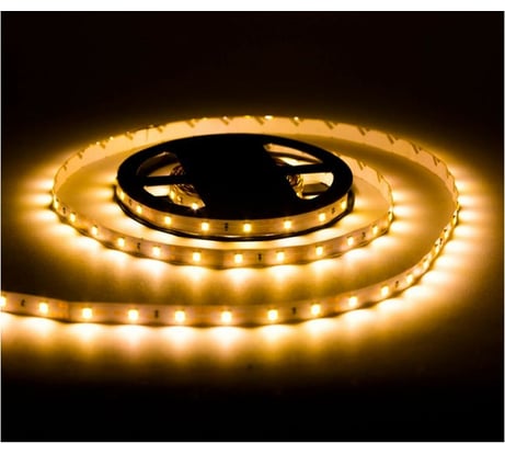 Комплект светодиодной ленты URM, 60 LED, 12 В, 4.8 Вт, IP22, теплый белый 3М N01014