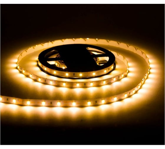 Комплект светодиодной ленты URM, 60 LED, 12 В, 4.8 Вт, IP22, теплый белый 3М N01014
