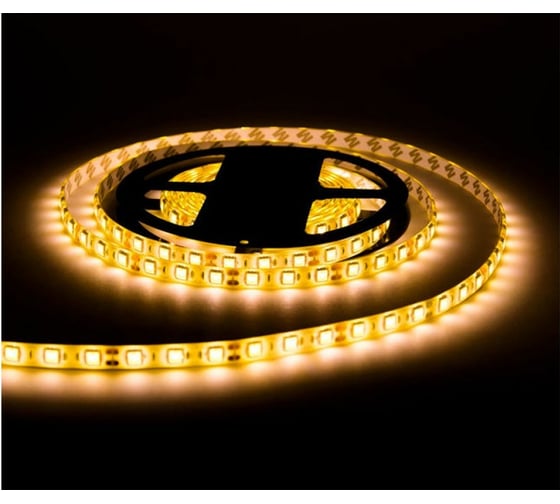 Комплект светодиодной ленты URM, 60 LED, 12 В, 14.4 Вт, IP65, теплый белый, 2М N01012