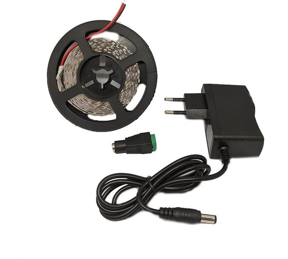 Комплект светодиодной ленты URM, 120 LED, 12 В, 9.6 Вт, IP22, теплый белый 3М N01016