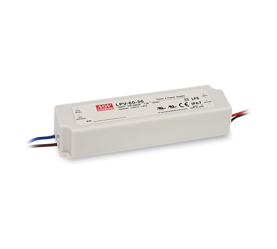 LED-драйвер Mean Well LPV-60-15 AC-DC 60Вт Т00285473 1