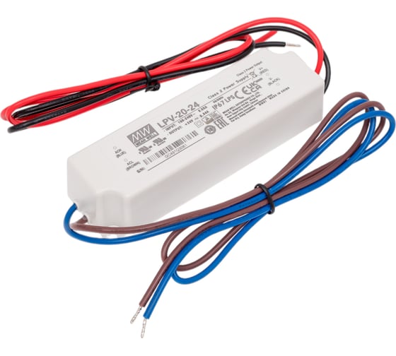 Источник питания Mean Well AC/DC LPV-20-24 Т00274073