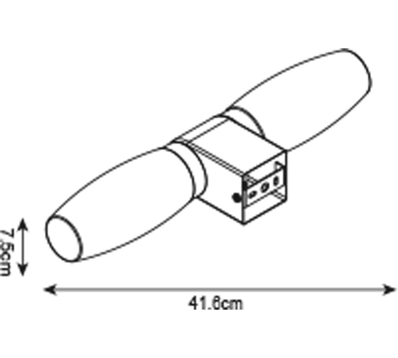 Настенный светильник Arte Lamp A1209AP-2CC