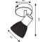 Настенный светильник Arte Lamp A5062AP-1AB 4