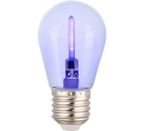 Лампа светодиодная General Lighting Systems GLDEN-G45FB-5-230-E27 BLUE 661501